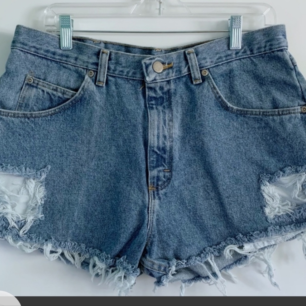 VTG Wrangler Women Cutoff Denim Shorts